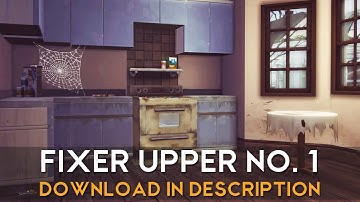 Fixer Upper Starter House No 1 | House Flipper: Foundry Cove (Sims 4 download)