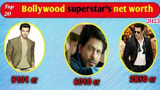Bollywood superstar's net worth 2023 | #bollywood #filmizone #bollywoodstar Net Worth