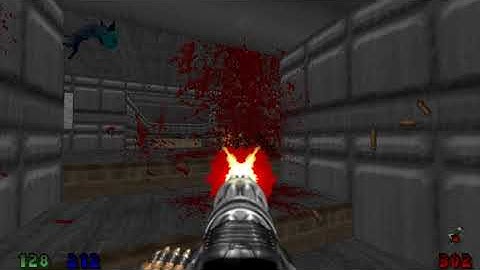Brutal PSX Doom Level 2: Plant (Full 100%)