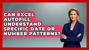 Can Excel AutoFill Understand Specific Date Or Number Patterns? - Docs and Sheets Pro