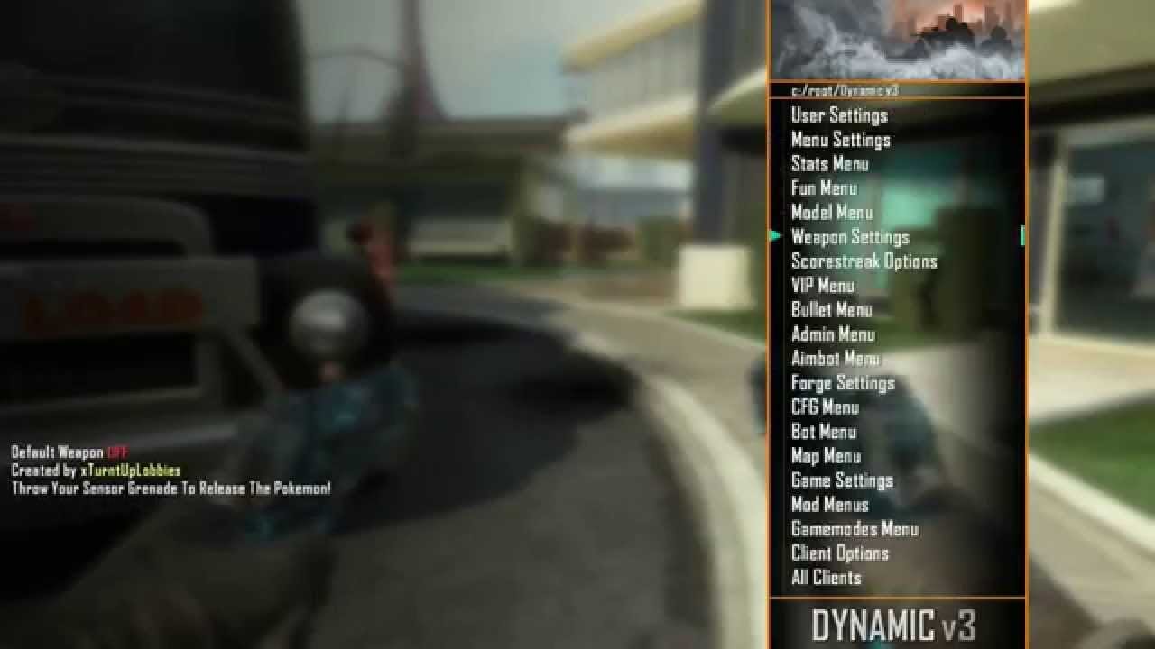 [PS3]/[xbox] Dynamic V3.3 Black Ops 2 GSC Mod Menu+Download - 