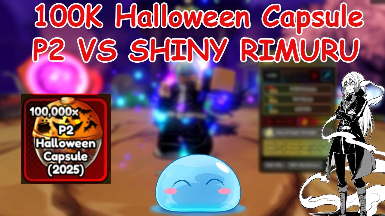 OPENING 100K P2 HALLOWEEN CAPSULES FOR SHINY RIMURU ( TRUE DRAGON ...