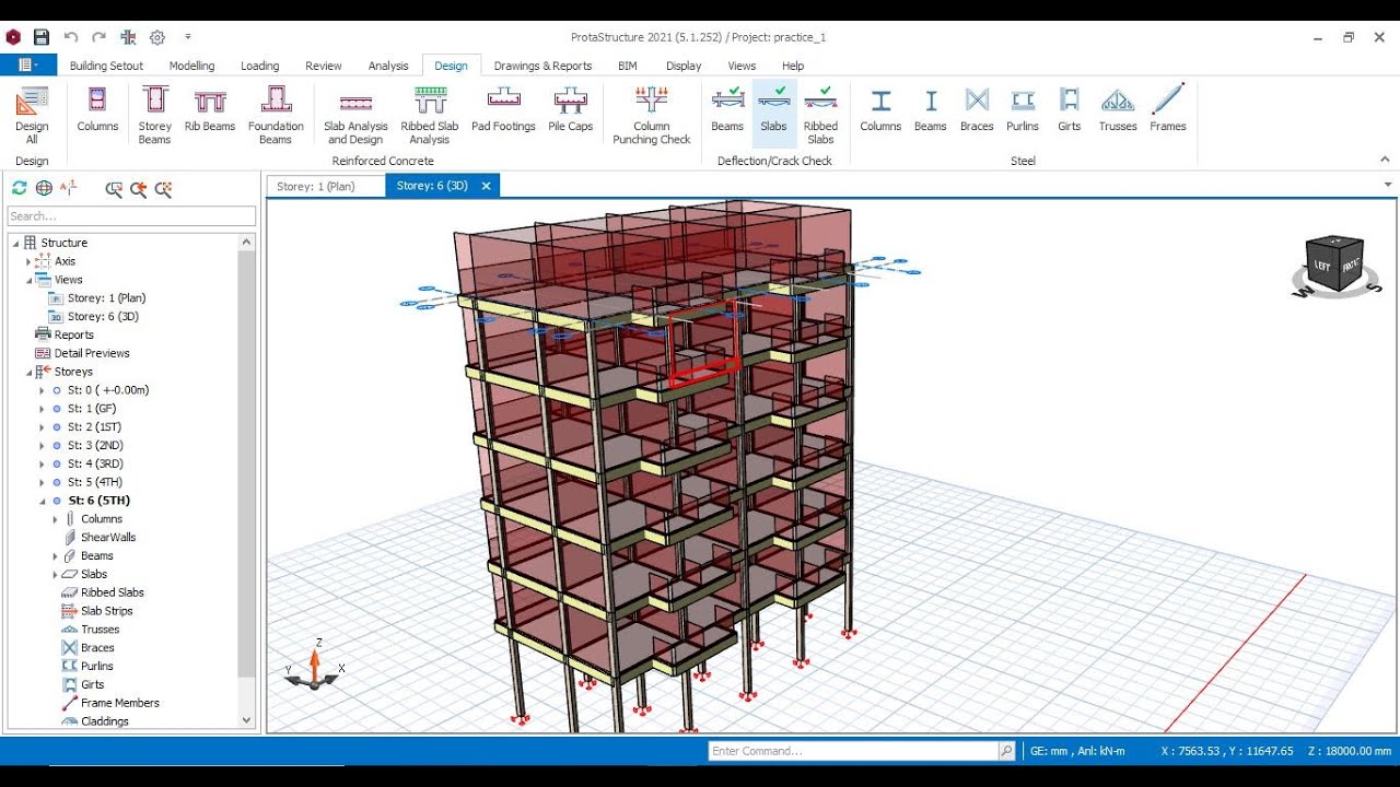 Xstructures Prota INTRODUCTION TO PROTA STRUCTURES (MODELLINING OF RC STRUCTURES 2) - YouTube