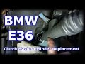 BMW 1992 325i E36 Clutch Master Cylinder Replacement