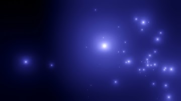 Neon Blue Bokeh Particle Background 4k - Satisfying Video Lights - Abstract Loop - 4 Hours