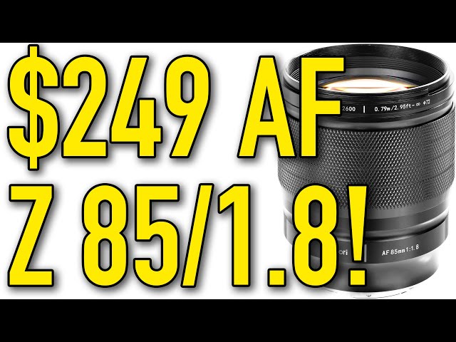 $249 Nikon Z AF 85mm f/1.8 Review & Sample Images by Ken Rockwell