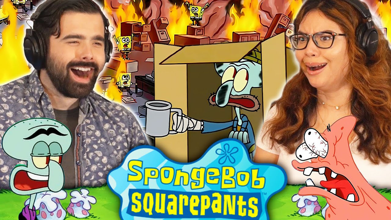 We Watched SPONGEBOB SEASON 3 EPISODE 7 AND 8 For the FIRST TIME DUO REACTION!