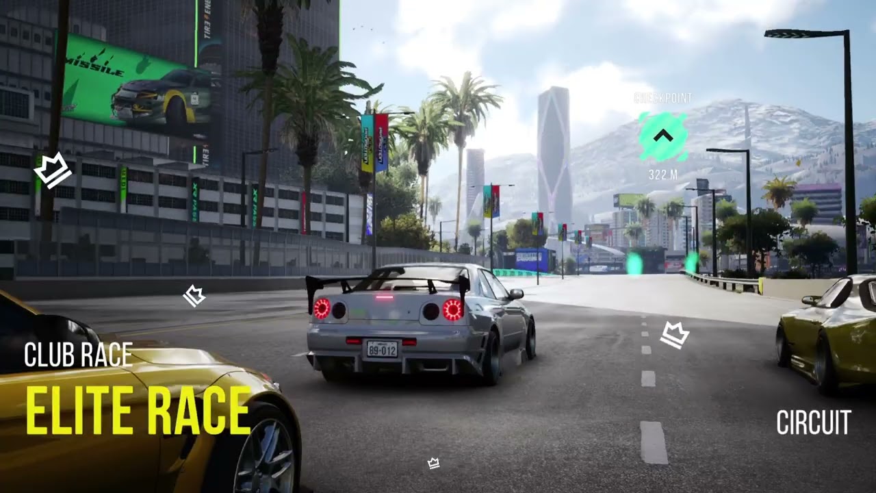 CarX Street - More Sprints & Circuits w/ Trans Am - C2 Elite Races - Hard Mode