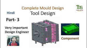 Complete Injection Mould Tool Design/NX UG/Hindi/Part-3