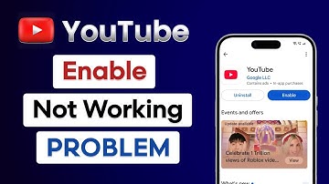 How To Fix YouTube Enable Problem 2025 | YouTube Enable Problem Play Store | Fix YouTube Not Enable