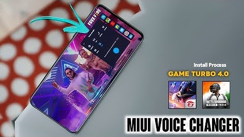 Install Any Device ( MIUI Voice Changer ) Game Turbo 4.0 🎮 || Live proof