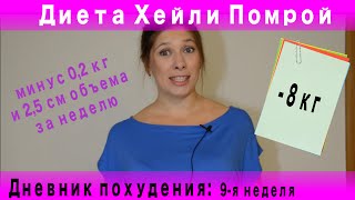 Дневник Похудения на диете Хейли Помрой: 9-я неделя Дневник Похудения на диете Хейли Помрой: 9-я неделя