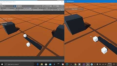Unity & Mirror Third person Motion Testing (Link in description)