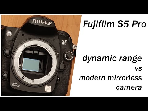 The 18 year old Fujifilm S5 Pro beats modern cameras in dynamic