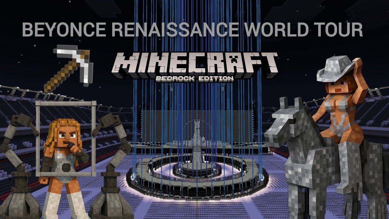 BEYONCE - RENAISSANCE WORLD TOUR (MINECRAFT) - YouTube