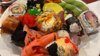 Nhà hàng ở Mỹ.(Fuji buffet in Michigan.)
