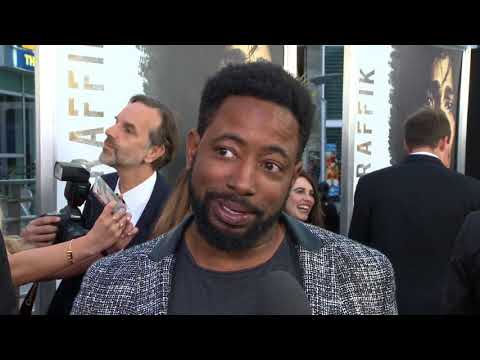 Jamaal Finkley on the Red Carpet for Traffik Premiere