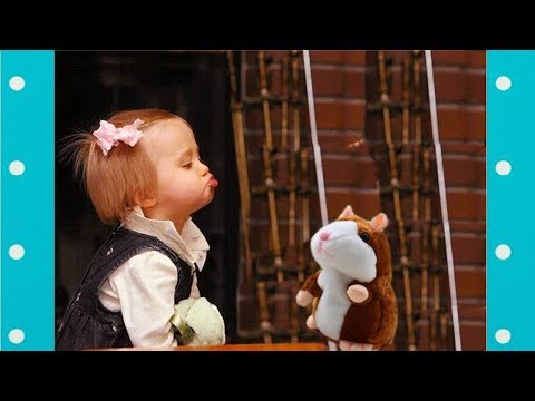 funny-babies-talking-with-toy-hamster|-funny-everyday-compilation
