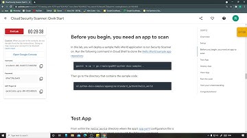 Cloud Security Scanner: Qwik Start | Qwiklabs [GSP112]
