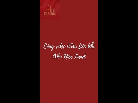 Video Công việc đầu tiên khi đến Nice Land - youtube