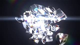 Diamond Shattered Logo Reveal