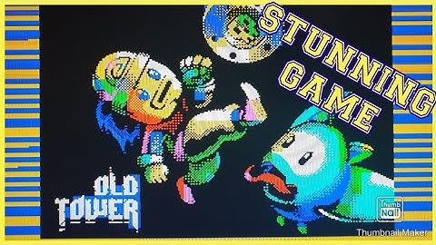 ZX SPECTRUM HOMEBREW GAME REVIEW (old tower) #wow #retrogaming