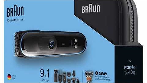 Braun multi grooming kit mgk3980 review