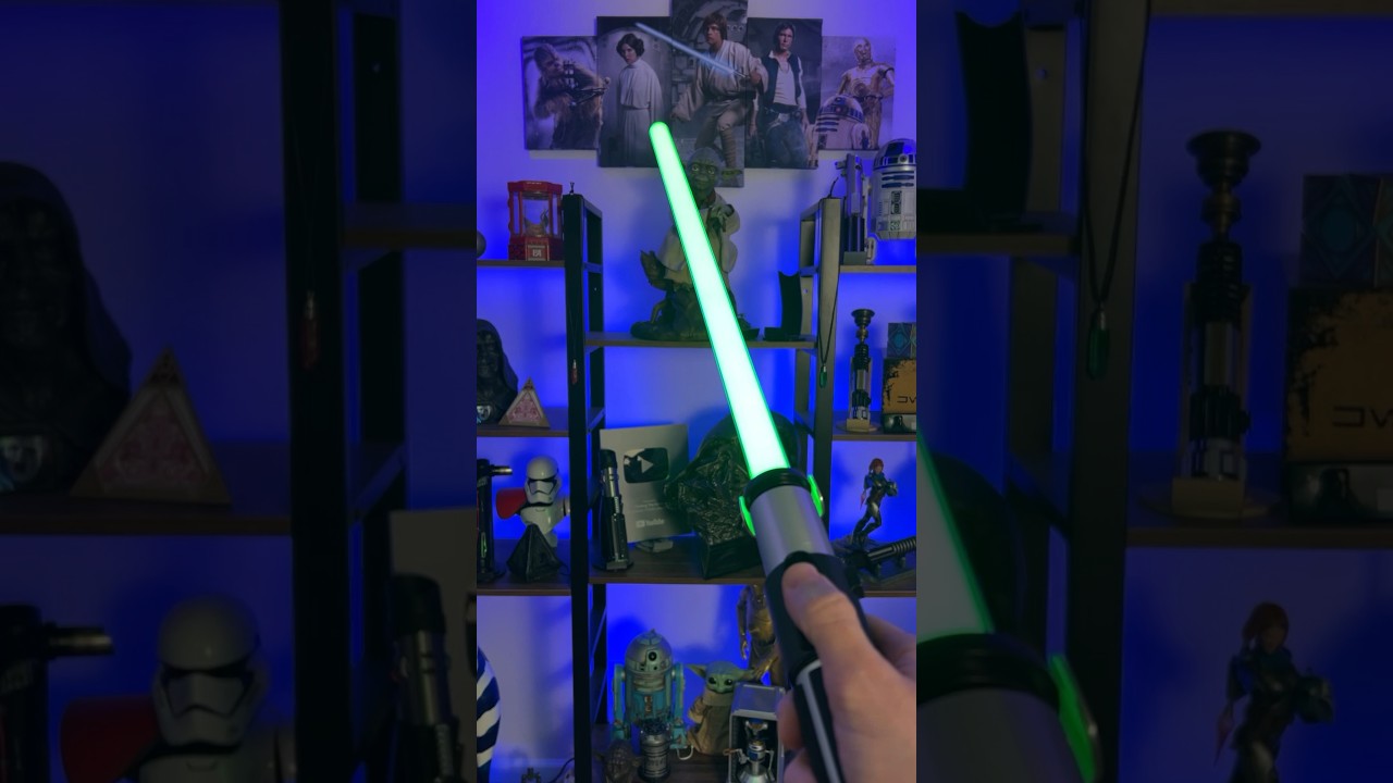 Новый элитный световой меч YODA! Force FX! 