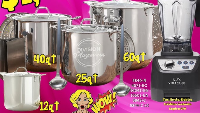 princess house vida sana Cacerola de 12qt