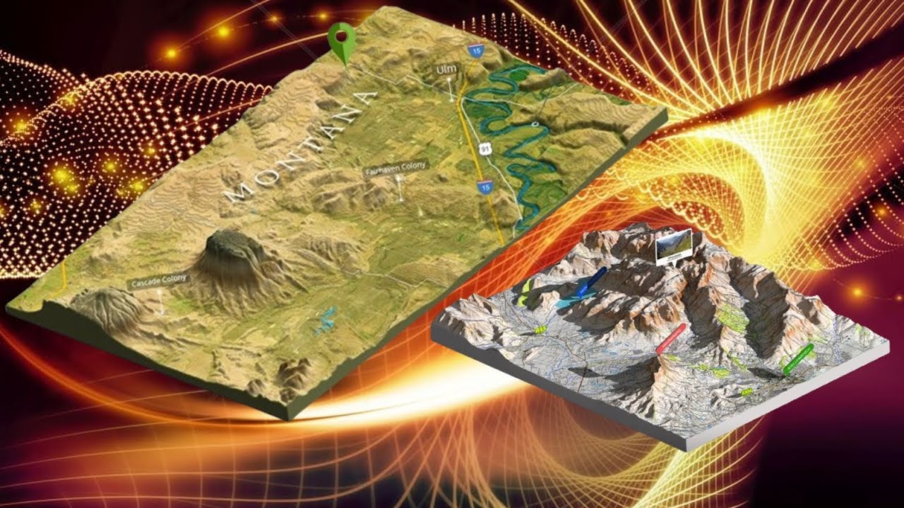 this is 3D 🗺 map. - YouTube