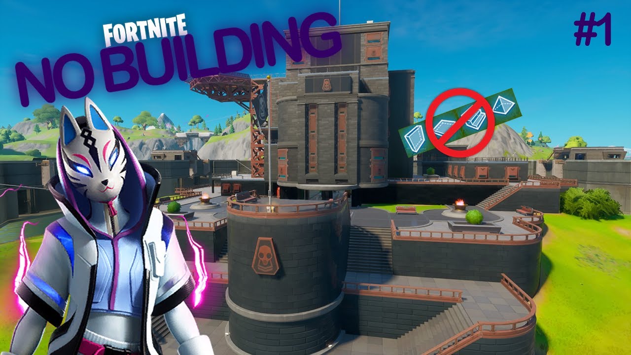 FORTNITE No Building challenge 1 YouTube