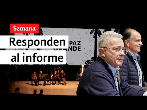 Centro Democrático responde a informe de la Comisión de la Verdad