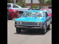 1967 Chevy Chevelle &amp; 1971 Classic Car Exhaust Sound Driving By at the Car Show Cruise In