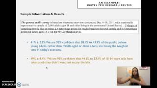 Graduate Statistics: Week 7 - Lecture video 2