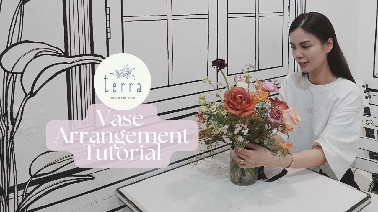 How to Make a Vibrant Floral Arrangement in Vases - YouTube