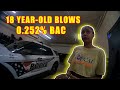 18-Year-Old Woman Blows a 0.252% and Gets Arrested for DUI
