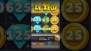 Record win on Hacksaw's new Le Zeus slot!
