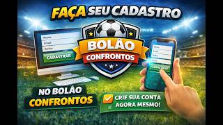 ⚽ Como Fazer Cadastro no Bolão Confrontos | Crie Sua Conta em 2 Minutos screenshot 3