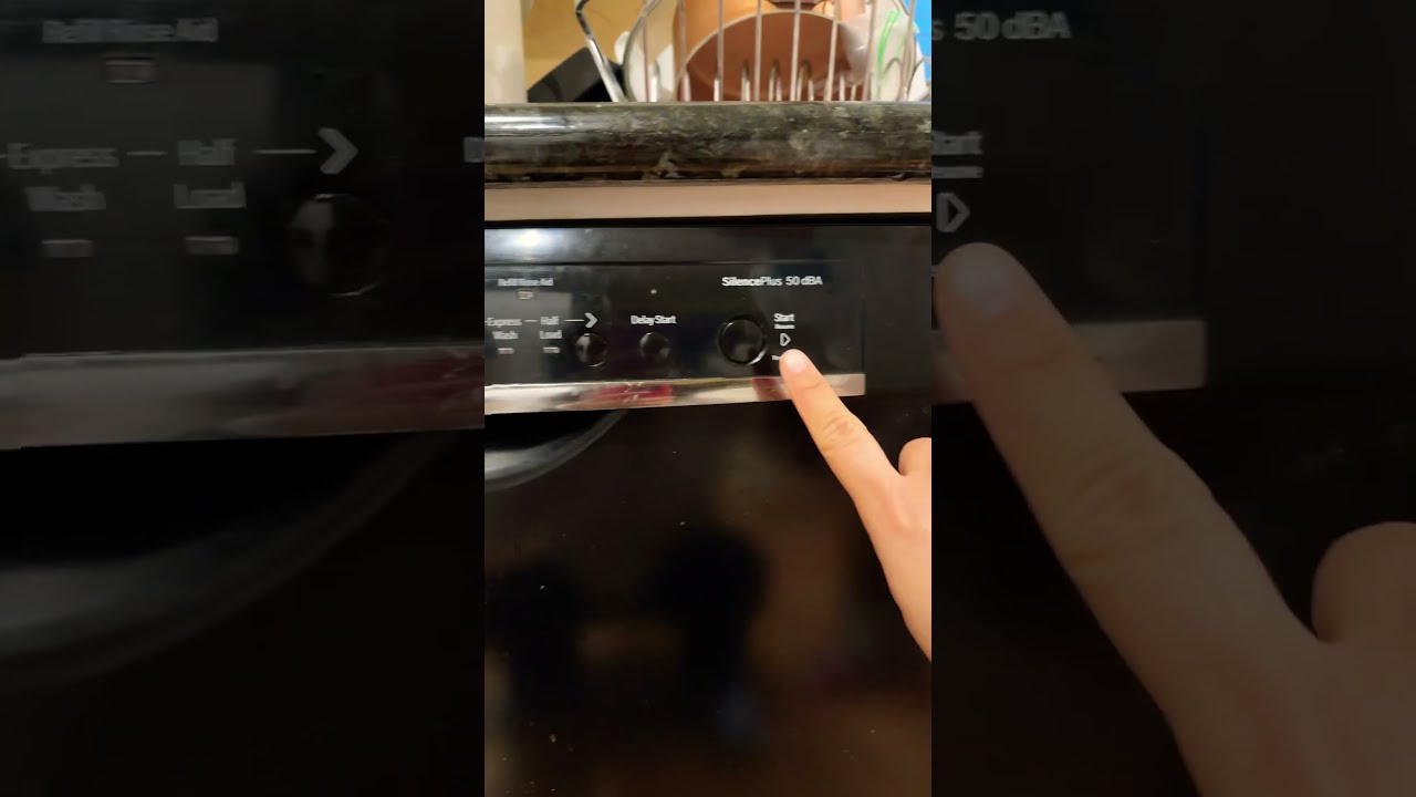 3 Seconds To Reset BOSCH Dishwasher GET RID Most Error Messages