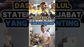 Bahlil Menteri Yang Bahlul Pernyataannya Bikin Rakyat Geleng2 Kepala,