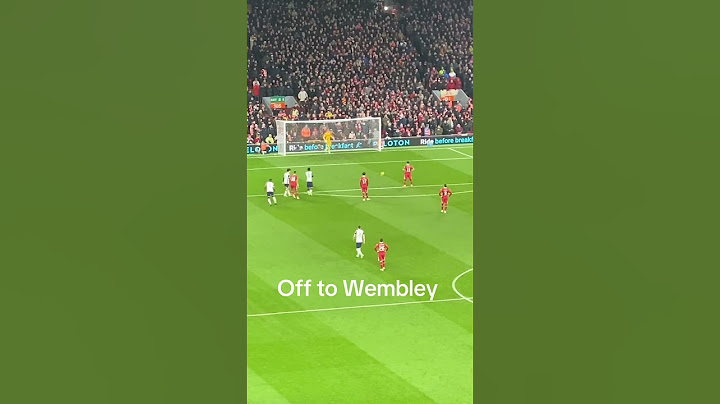Come on the reds off to Wembley!!! #lfc #liverpool #liverpoolfc #wembley ￼