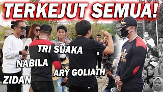 TERKEJUT SEMUA‼️ TRI SUAKA ZIDAN NABILA ARY GOLIATH GAK SADAR GW LAGI NYAMAR..