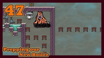 Prepping our new Boiler | 47 | Oxygen Not Included | ONI Redux | All Achievements