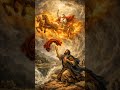 JESUS TAKEN TO HEAVEN WITH A FLAMING CHARIOT 🔥🙌🙏🤲👏#love #jesusking