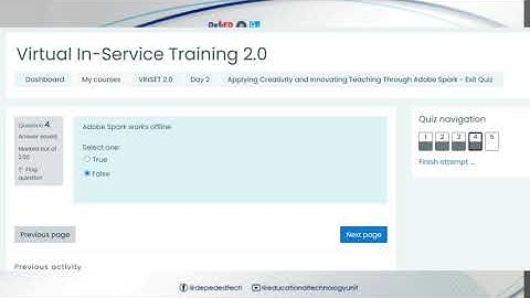 VINSET 2.0 Day 2 Quiz 3 Answer Key Adobe Spark #Afternoon session