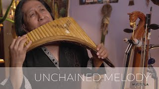 Edgar Muenala | Unchained Melody | Pan flute Resimi