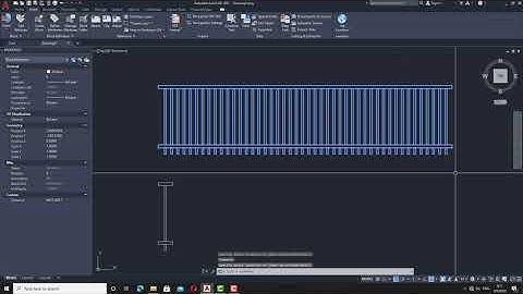 How to use linear make to handrail in AutoCAD