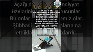 Qurandan Qısa Bir Ayə