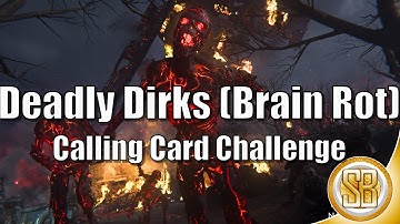 Vanguard Zombies - Brain Rot Challenge (Zombies Unlocking Deadly Dirks Calling Card)