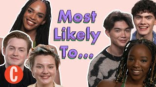 “Are we the drama?!” The Heartstopper cast play Most Likely To | Cosmopolitan UK